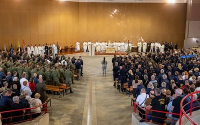 Misa hrvatskih vojnih hodočasnika u crkvi Sv. Bernardice