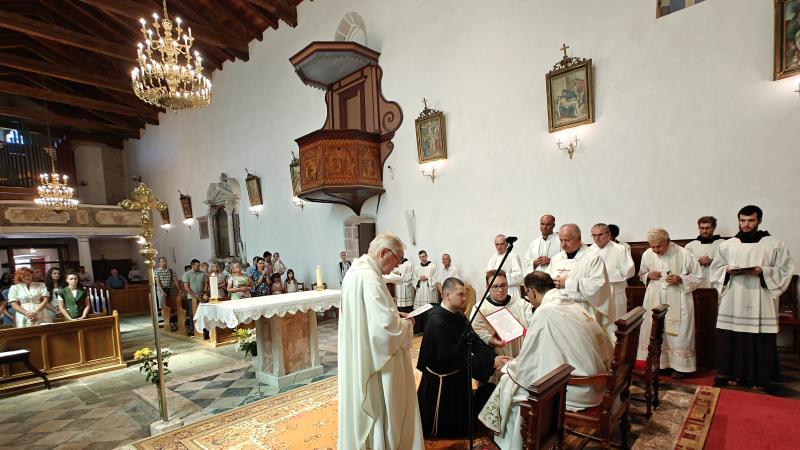 Polaganje privremenih zavjeta kod franjevaca trećoredaca glagoljaša